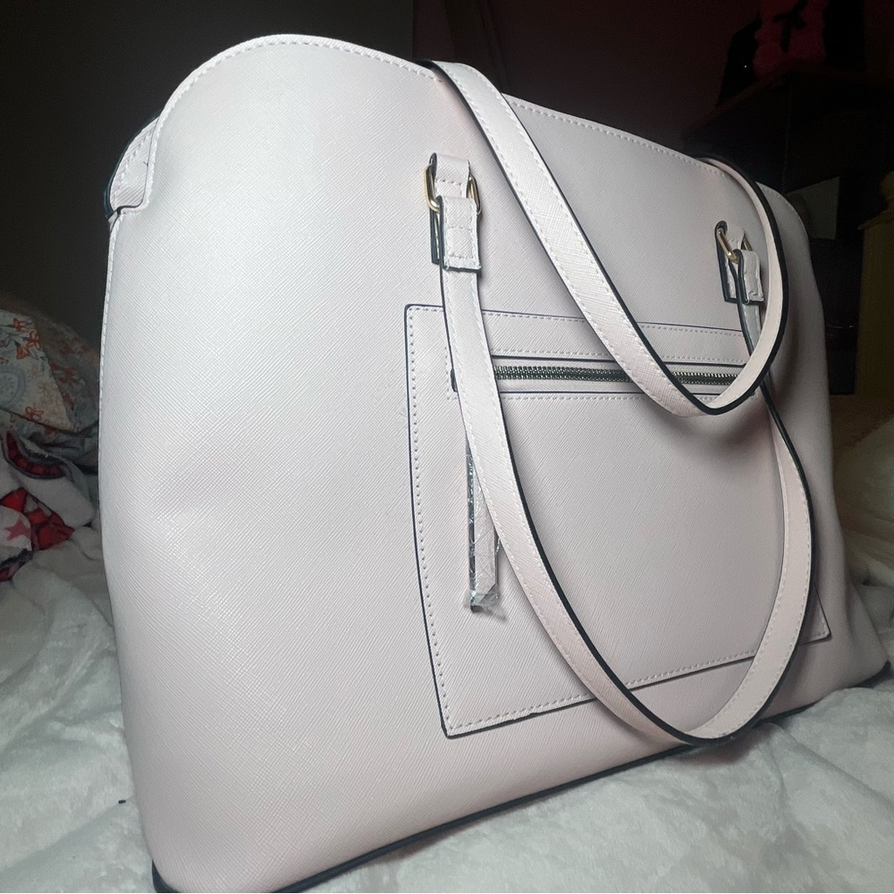 Light pink tote bag